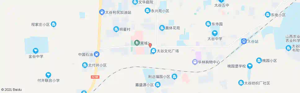 晋中文化广场_公交站地图_晋中公交_妙搜公交查询2025