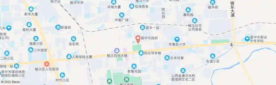 晋中介中_公交站地图_晋中公交_妙搜公交查询2025