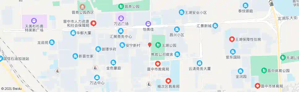 晋中金融大厦_公交站地图_晋中公交_妙搜公交查询2025