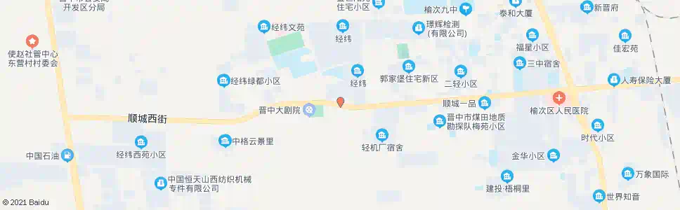 晋中经纬八区_公交站地图_晋中公交_妙搜公交查询2025