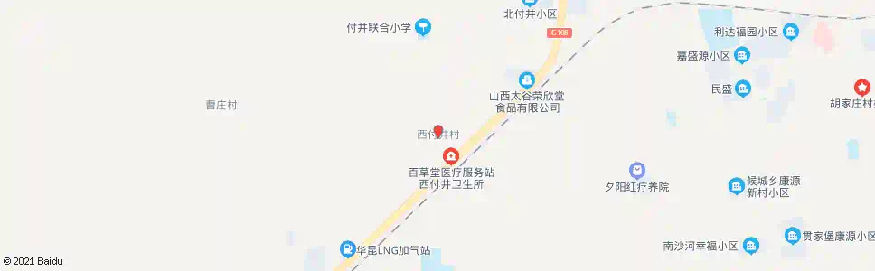 晋中西付井村_公交站地图_晋中公交_妙搜公交查询2025