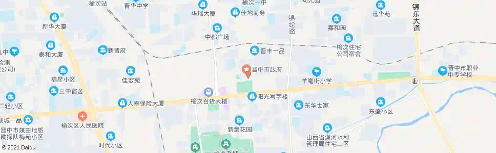 晋中购物中心_公交站地图_晋中公交_妙搜公交查询2025
