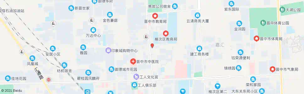 晋中铁华大厦_公交站地图_晋中公交_妙搜公交查询2025
