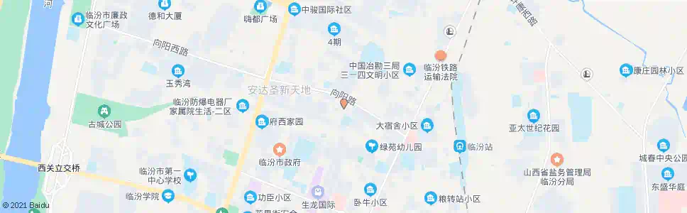 临汾财神楼北街口_公交站地图_临汾公交_妙搜公交查询2025