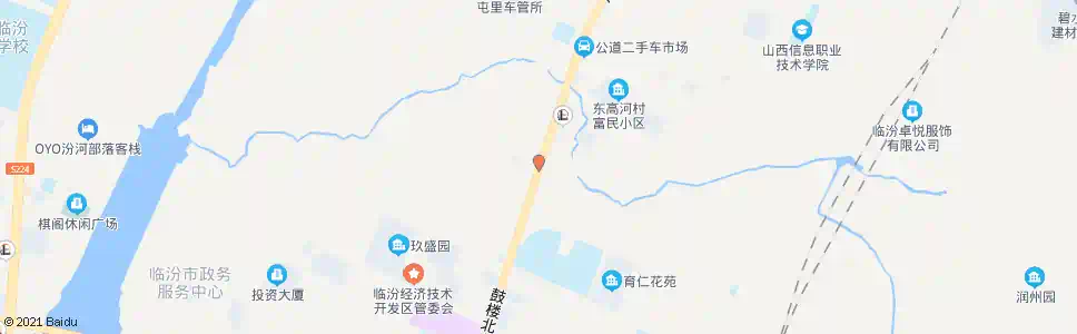 临汾高河店_公交站地图_临汾公交_妙搜公交查询2025
