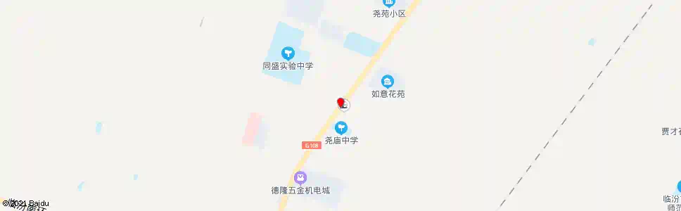 临汾王庄_公交站地图_临汾公交_妙搜公交查询2025