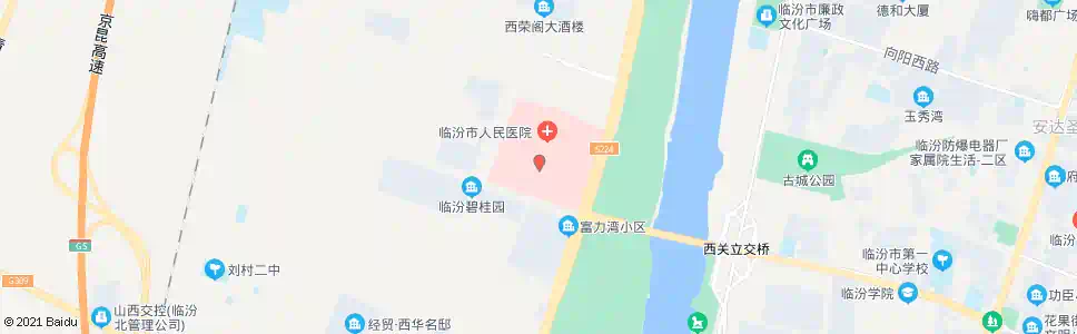 临汾218医院_公交站地图_临汾公交_妙搜公交查询2025