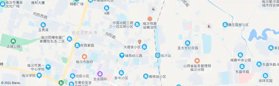 临汾五道庙_公交站地图_临汾公交_妙搜公交查询2025