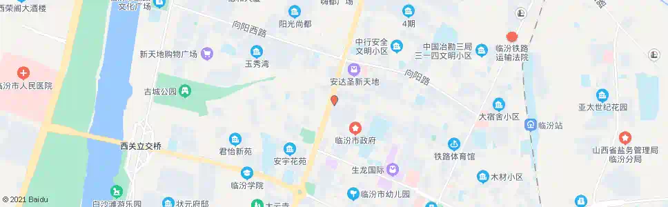 临汾清香园饭店_公交站地图_临汾公交_妙搜公交查询2025