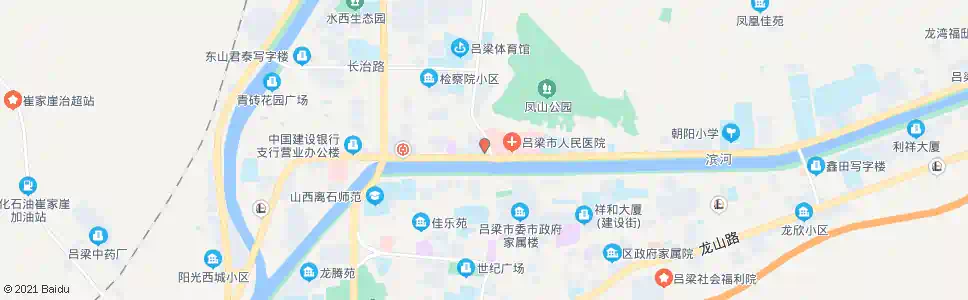 吕梁区水利局_公交站地图_吕梁公交_妙搜公交查询2025