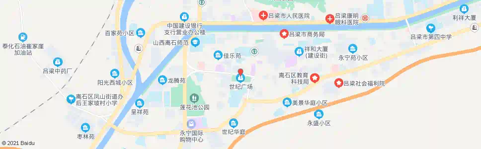 吕梁世纪广场_公交站地图_吕梁公交_妙搜公交查询2025