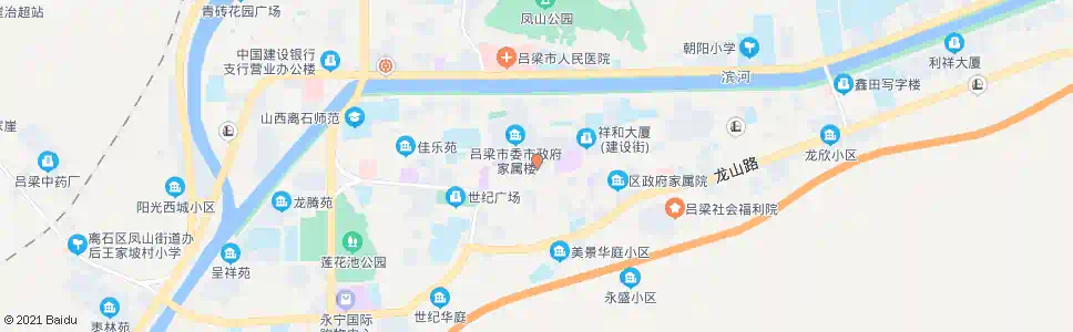 吕梁区人民政府_公交站地图_吕梁公交_妙搜公交查询2025