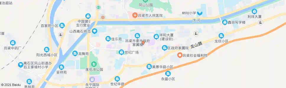 吕梁市政府_公交站地图_吕梁公交_妙搜公交查询2025