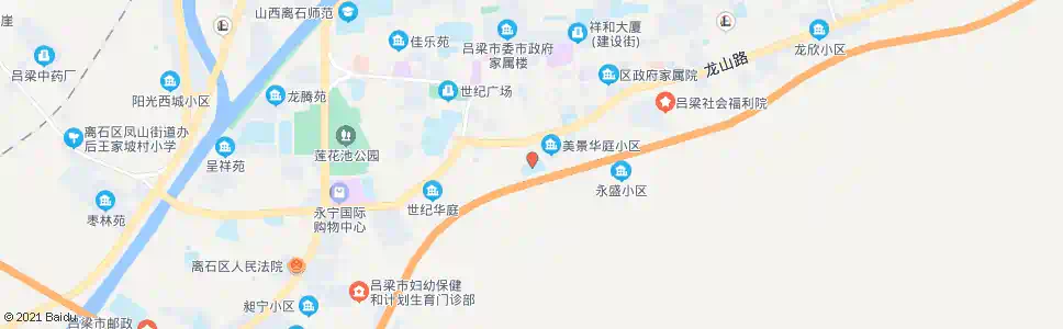吕梁离石二中_公交站地图_吕梁公交_妙搜公交查询2025