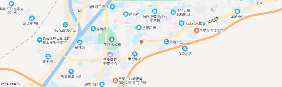 吕梁吕梁黄河医院_公交站地图_吕梁公交_妙搜公交查询2025