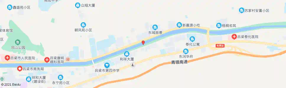 吕梁高涯湾大桥_公交站地图_吕梁公交_妙搜公交查询2025
