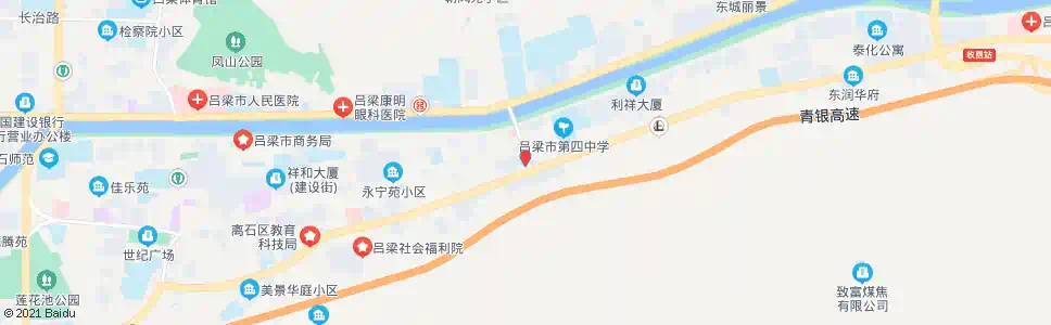 吕梁市交警支队_公交站地图_吕梁公交_妙搜公交查询2025