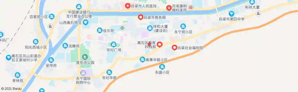 吕梁吕梁博爱医院_公交站地图_吕梁公交_妙搜公交查询2025