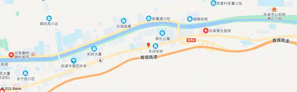 吕梁高速交警八大队_公交站地图_吕梁公交_妙搜公交查询2025
