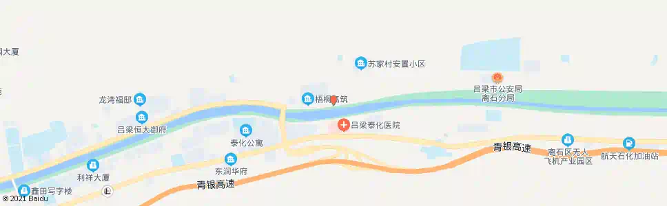 吕梁苏家村_公交站地图_吕梁公交_妙搜公交查询2025