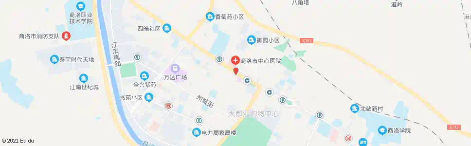 商洛商洛医院_公交站地图_商洛公交_妙搜公交查询2025