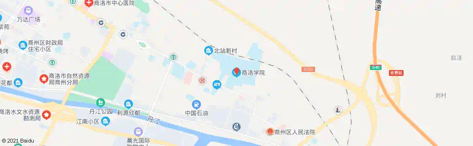 商洛商洛学院_公交站地图_商洛公交_妙搜公交查询2025