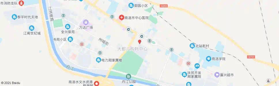 商洛西背街_公交站地图_商洛公交_妙搜公交查询2025