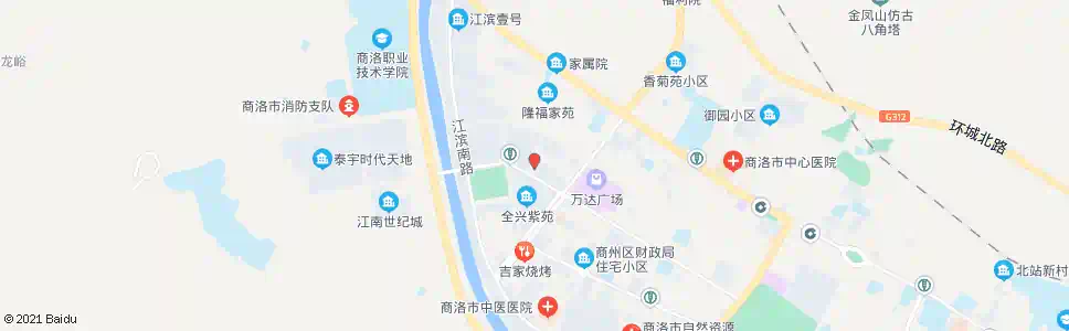 商洛西岗楼_公交站地图_商洛公交_妙搜公交查询2025