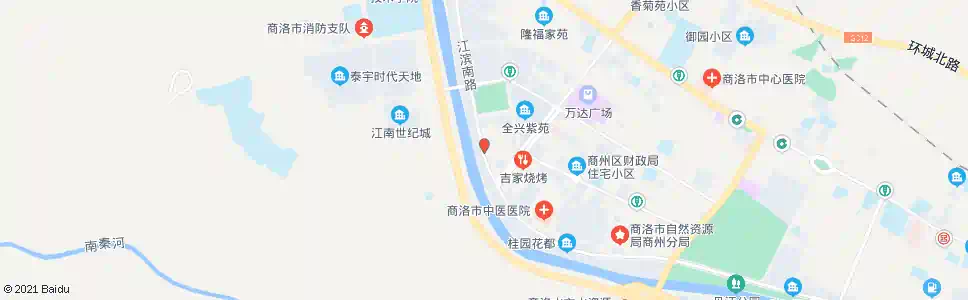 商洛江滨路_公交站地图_商洛公交_妙搜公交查询2025
