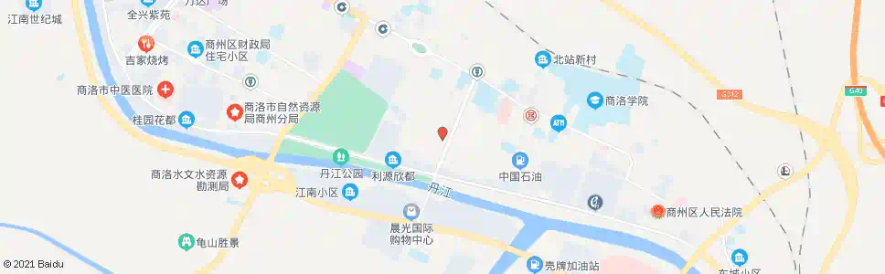 商洛南街_公交站地图_商洛公交_妙搜公交查询2025