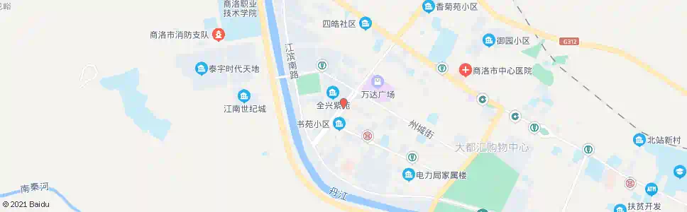 商洛通江路_公交站地图_商洛公交_妙搜公交查询2025