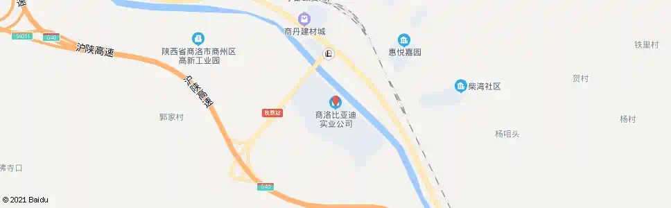 商洛比亚迪厂_公交站地图_商洛公交_妙搜公交查询2025