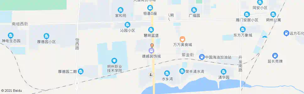 朔州大运路_公交站地图_朔州公交_妙搜公交查询2025