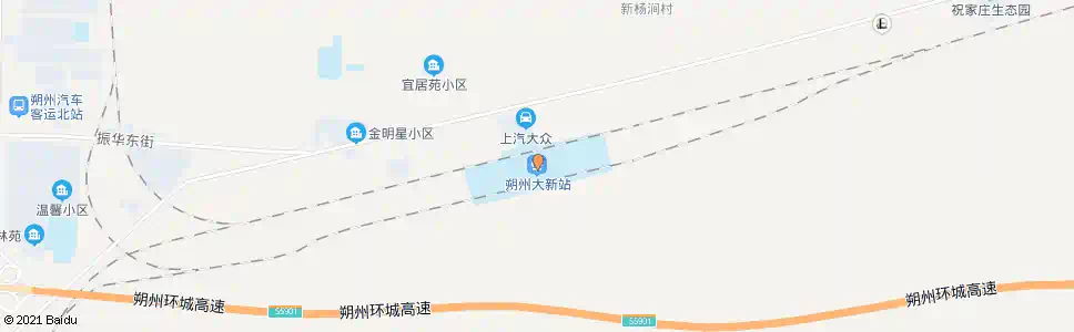 朔州大新火车站_公交站地图_朔州公交_妙搜公交查询2025