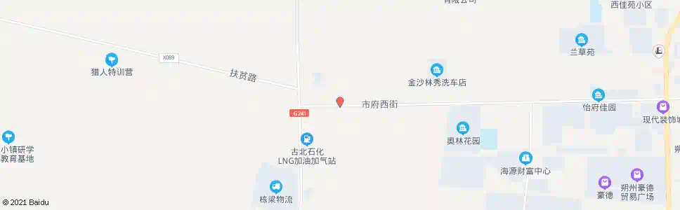 朔州市府街西口_公交站地图_朔州公交_妙搜公交查询2025