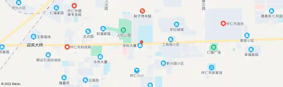 朔州城区一中_公交站地图_朔州公交_妙搜公交查询2025