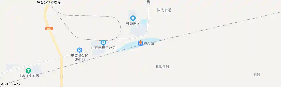 朔州神头火车站_公交站地图_朔州公交_妙搜公交查询2025