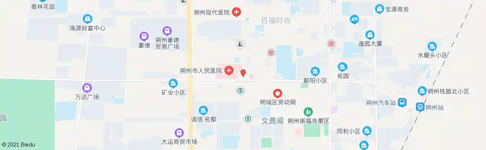 朔州鄯阳街口_公交站地图_朔州公交_妙搜公交查询2025