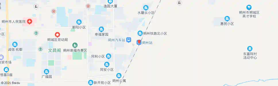 朔州火车站_公交站地图_朔州公交_妙搜公交查询2025