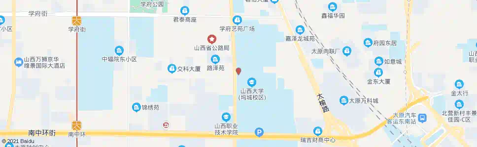 太原山西医科大学西门_公交站地图_太原公交_妙搜公交查询2025