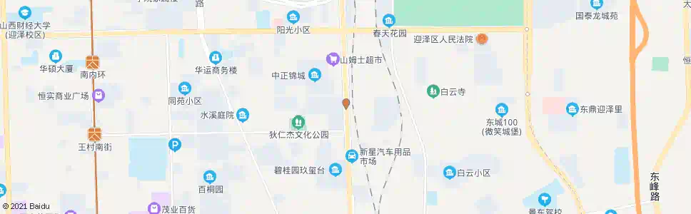 太原建设南路南十方街口_公交站地图_太原公交_妙搜公交查询2025