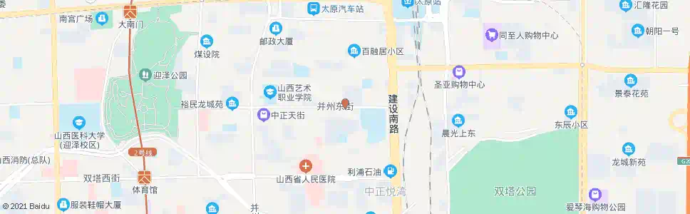 太原北联干休所_公交站地图_太原公交_妙搜公交查询2025