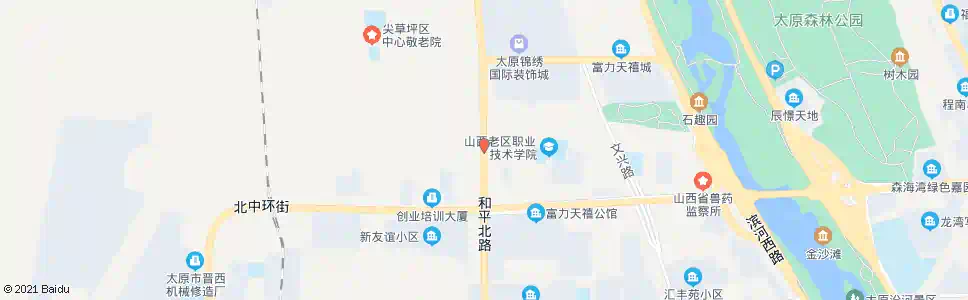太原和平北路北排洪渠口_公交站地图_太原公交_妙搜公交查询2025