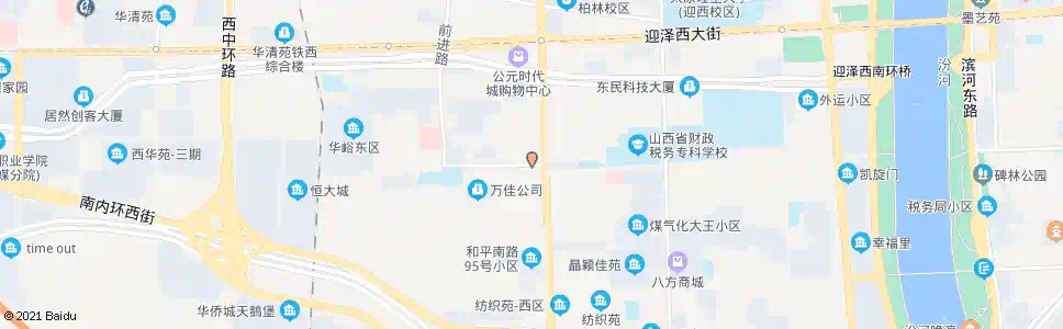 太原小井峪街_公交站地图_太原公交_妙搜公交查询2025