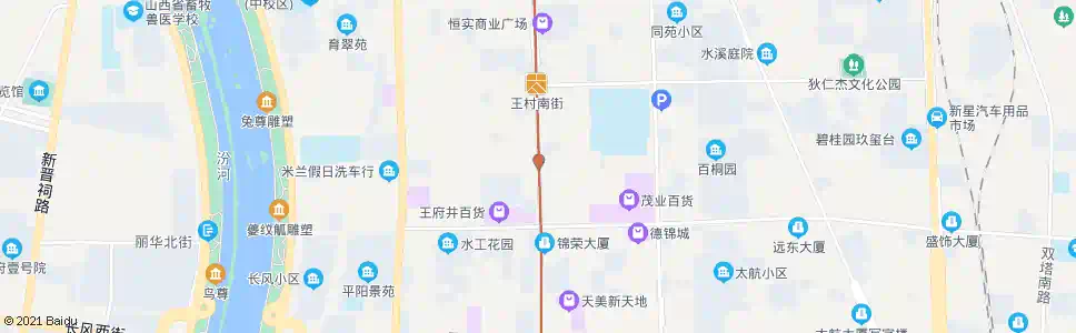 太原长治路永康街口_公交站地图_太原公交_妙搜公交查询2025