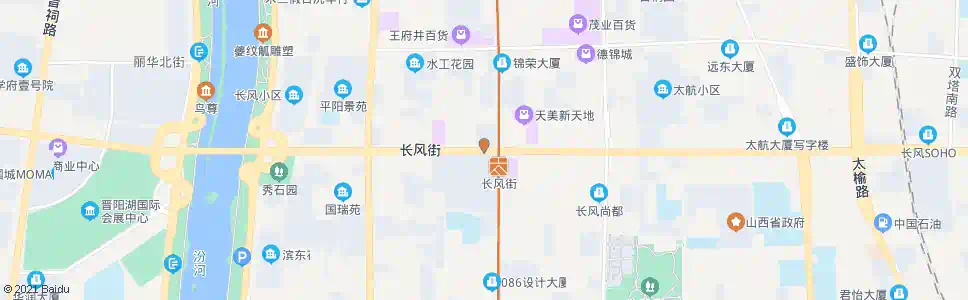 太原长风街长治路口_公交站地图_太原公交_妙搜公交查询2025