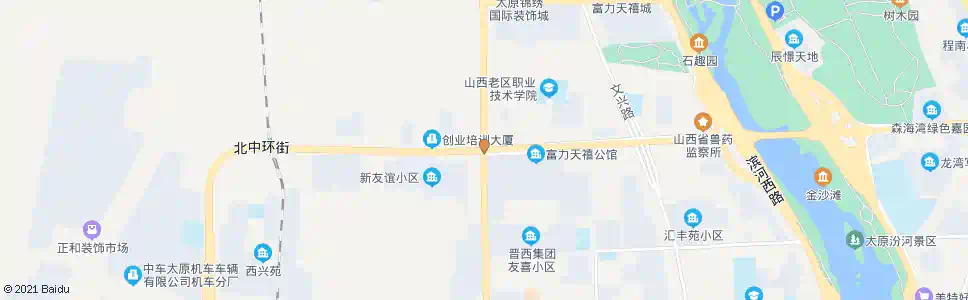 太原北中环和平北路口_公交站地图_太原公交_妙搜公交查询2025