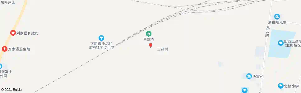 太原三贤村西_公交站地图_太原公交_妙搜公交查询2025