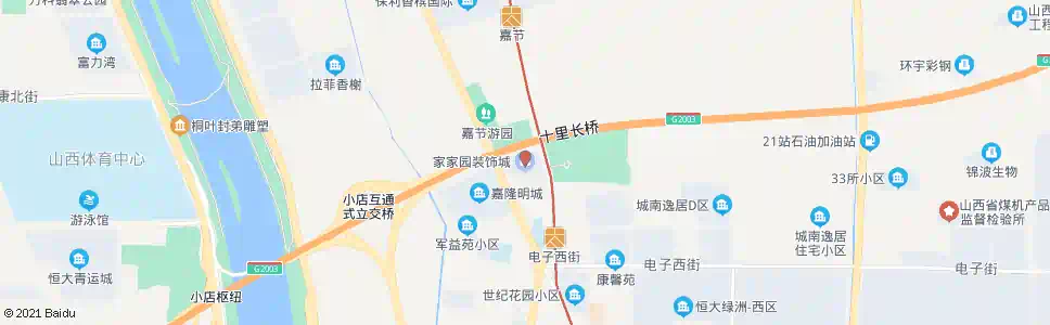 太原和平装饰家园_公交站地图_太原公交_妙搜公交查询2025