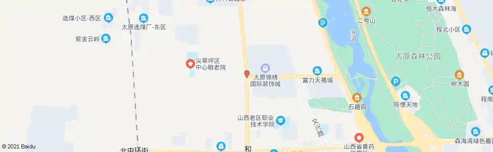 太原和平北路三给街口_公交站地图_太原公交_妙搜公交查询2025